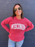 Wisconsin Mineral Washed Sweatshirt