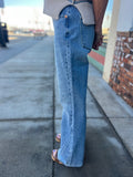 Artemis Vintage High Rise Flare Jeans