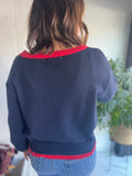 American Flag Knit Sweater