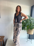 Printed Wide Leg Pants