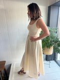 Mix Media Tank Midi Dress
