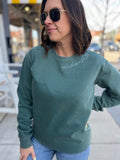 Midwest Script Embroidered Sweatshirt