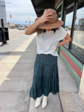 Tiered Maxi Skirt