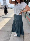Tiered Maxi Skirt