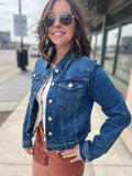 Risen Released Hem Denim Jacket