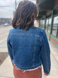 Risen Released Hem Denim Jacket