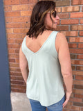 Basic Flowy V-Neck Tank