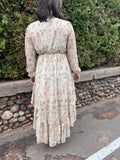 Boho Style Print Dress