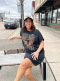 Free Bird Mineral Graphic Dress