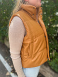 Vegan Leather Vest