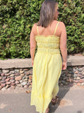 Lace Swing Ruffle Dress