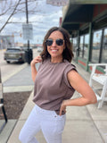 Tucked Shoulder Pullover