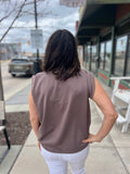 Tucked Shoulder Pullover