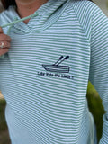 Lake It To The Limit Striped Hoodie