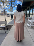 Cropped Palazzo Pants