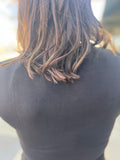 Scoop Neck Cap Sleeve