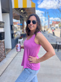 Basic Bamboo Scoop Neck Tank