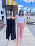 Wide Leg Capri Pants