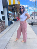 Wide Leg Capri Pants