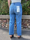 Risen Slouchy Cropped Jeans