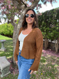 Long Sleeve Open Cardigan