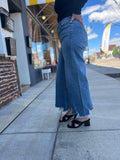 Risen HR Crop Wide Jeans