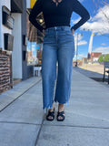 Risen HR Crop Wide Jeans