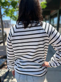 Striped Long Sleeve Crewneck
