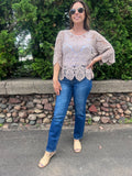 Crochet Lace Top