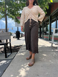 Embroidered Culottes