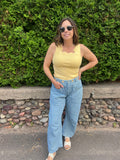 Sleeveless Ribbed Pullover