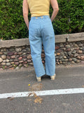 Denim Striped Wide Leg