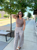 Striped Wide Leg Pants