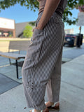 Striped Wide Leg Pants