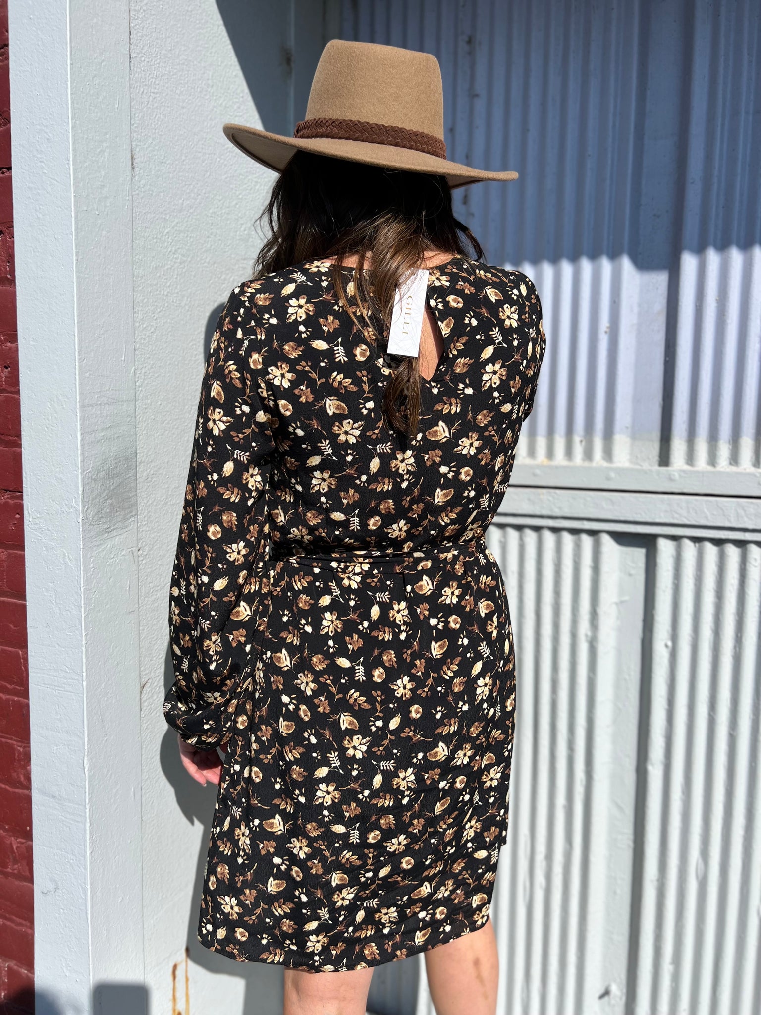 Long Sleeve Ditsy Floral Dress Two Sisters Boutique Long Sleeve Ditsy Floral Dress Two Sisters Boutique