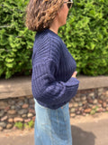 Sweater Cardigan With Button Detail