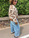 Flower Pattern Sweater