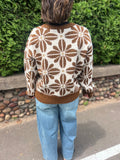 Flower Pattern Sweater