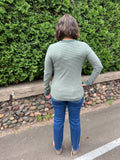 Henley Top With Contrast