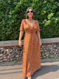 Boho Floral Maxi Dress