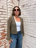 Long Sleeve Open Cardigan