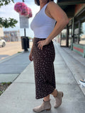 Polka Dot Midi Skirt