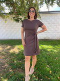 Ribbed Mini Dress