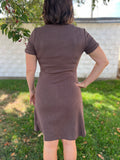 Ribbed Mini Dress