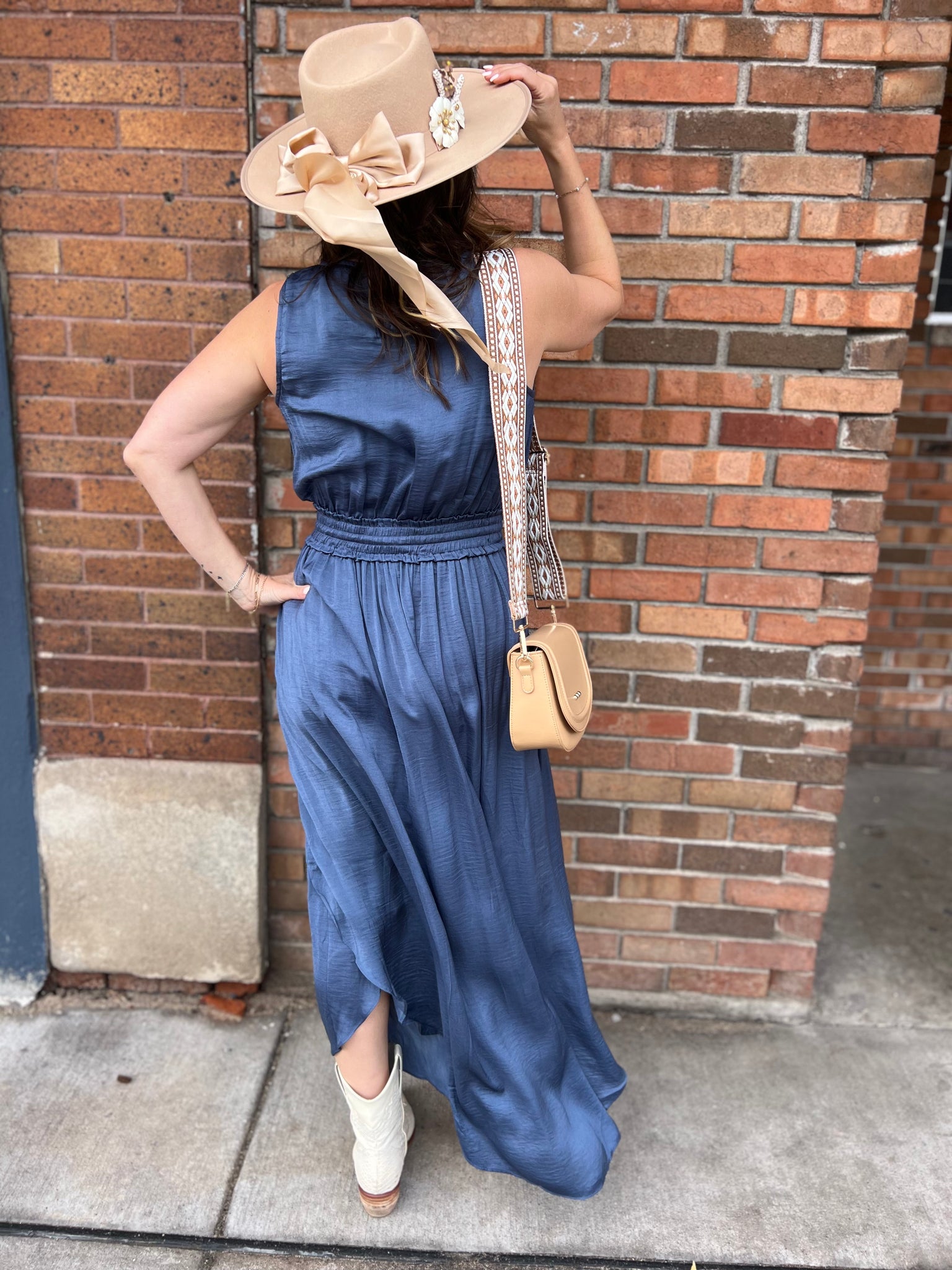 satin surplice maxi dress Surplice Neck Maxi Dress Sewing Pattern: Sleveless A-line (US 2-30, XS-4XL) (PDF Pattern)