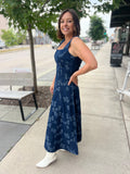 Floral Corset Detail Dress