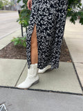 Floral Boho High Waist Skirt