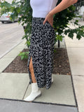 Floral Boho High Waist Skirt