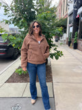 Sherpa Half Zip Pullover