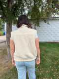 Sherpa High Collar Vest